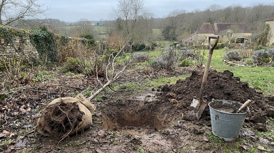 Arbres à racines nues : la technique de plantation pour assurer un enracinement parfait