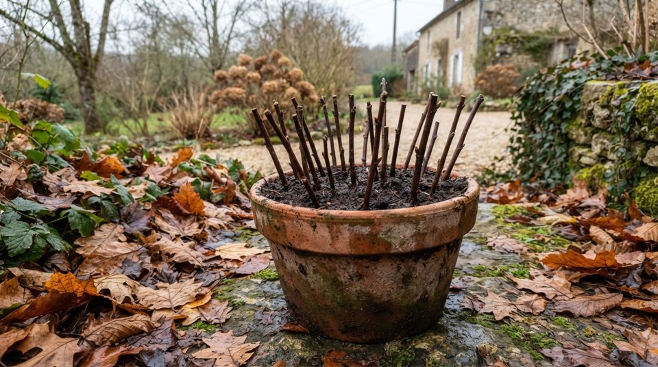 Bouturage à bois sec : la méthode simple pour multiplier vos arbustes caducs avant l'hiver