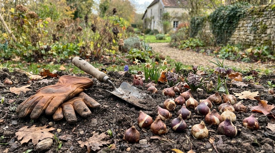 Bulbes d'automne : préparer vos massifs pour un printemps plein de couleurs