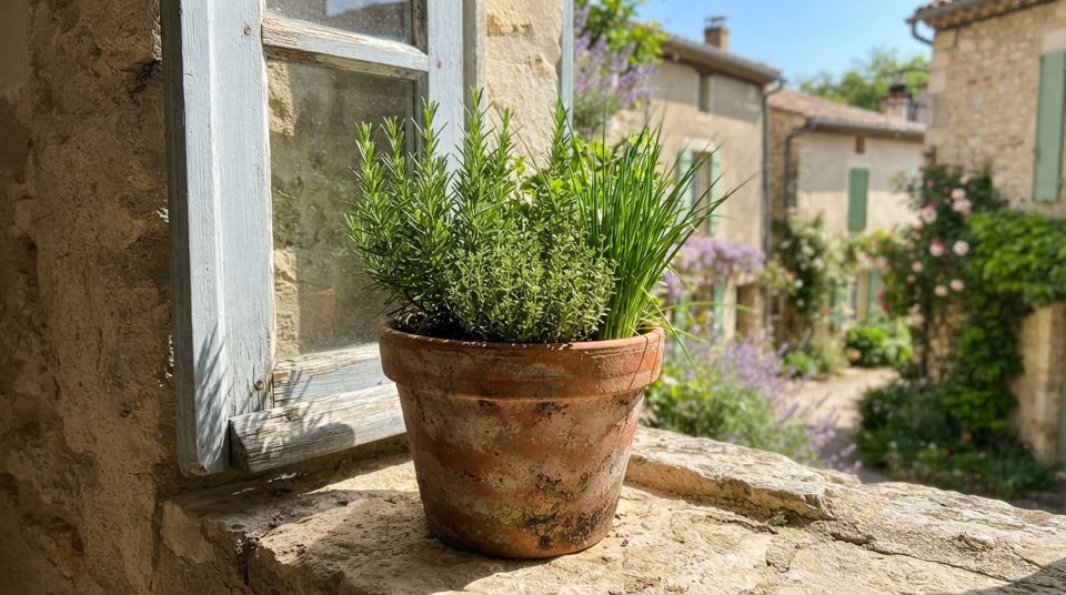 Herbes aromatiques : cultiver du thym, du romarin et de la ciboulette toute l'année