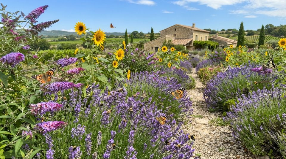 Jardin pour abeilles et papillons : les fleurs à privilégier pour attirer les pollinisateurs