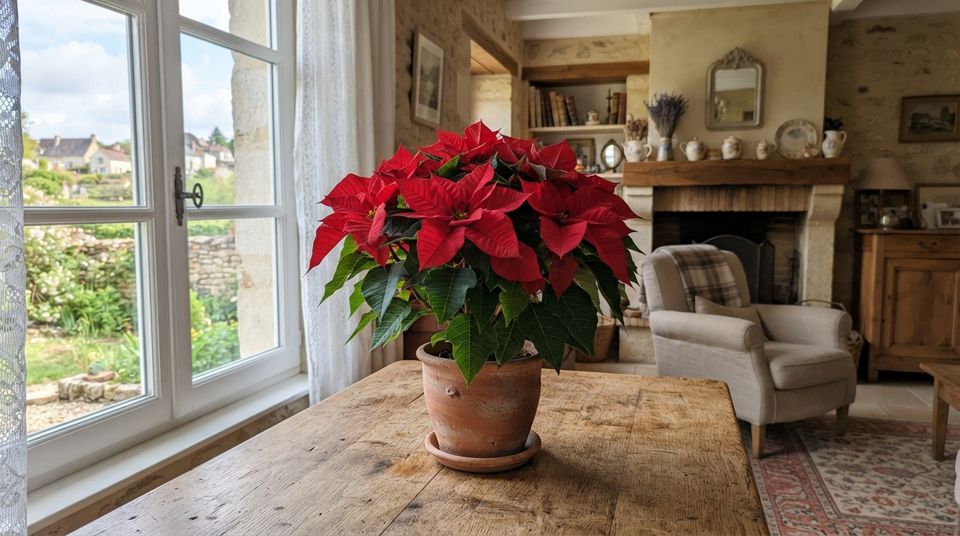 Poinsettia : le secret de l'obscurité à appliquer dès maintenant pour faire rougir ses feuilles