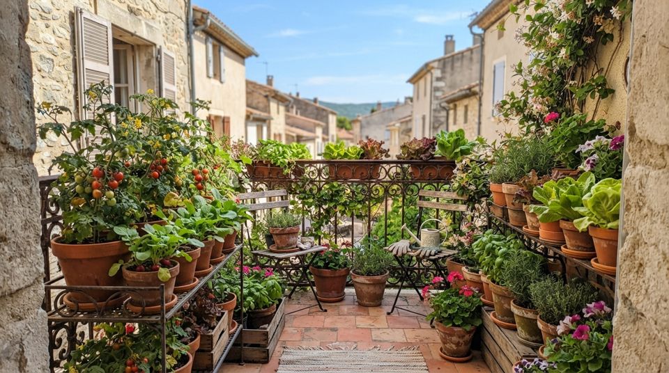 Potager de balcon : les légumes faciles à cultiver en pot chez vous