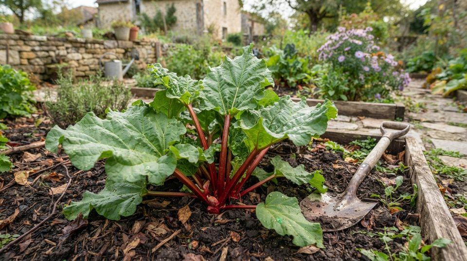 Rhubarbe : la division d'automne pour multiplier vos plants et rajeunir votre culture