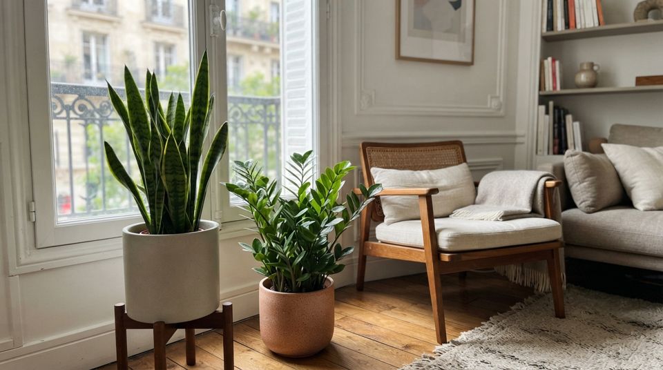 Sansevieria et Zamioculcas : les plantes d'intérieur qui survivent presque à tout